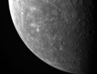 Mercure. // Source : Flickr/CC/NASA/Johns Hopkins University Applied Physics Laboratory/Carnegie Institution of Washington (photo recadrée)