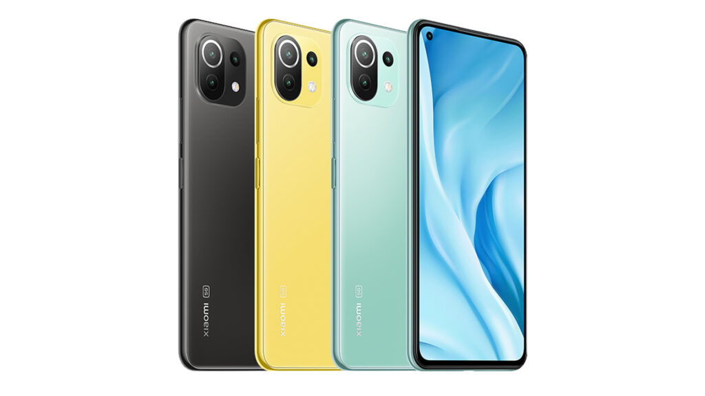 Le Xiaomi Mi 11 Lite se décline en plusieurs coloris acidulés Le Xiaomi Mi 11 Lite se décline en plusieurs coloris acidulés