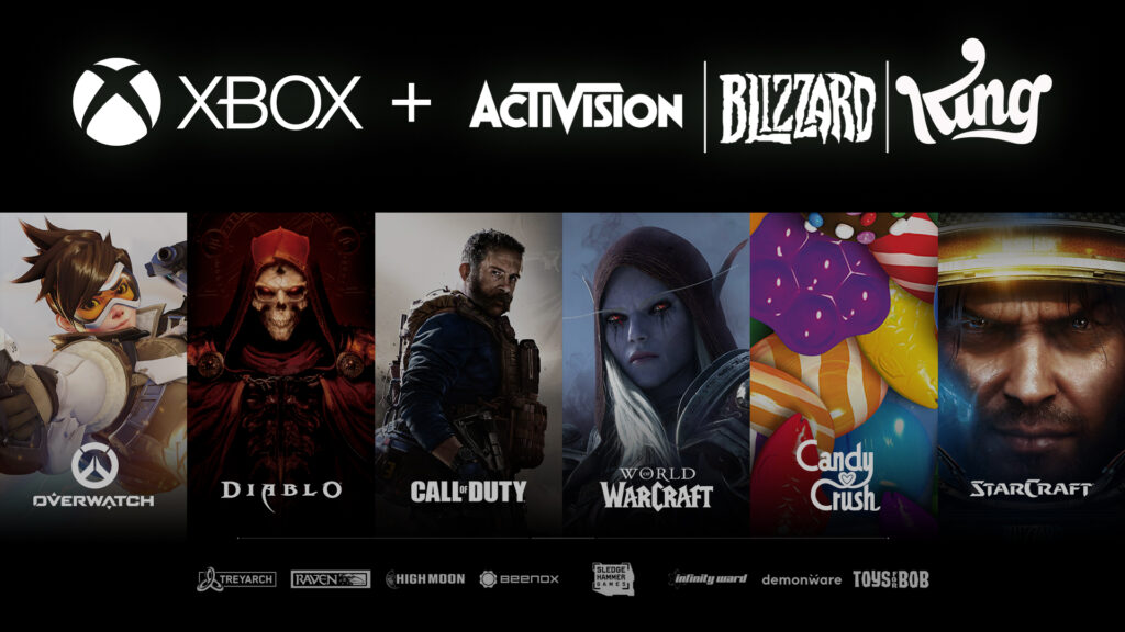 Microsoft rachète Activision Blizzard // Source : Microsoft Microsoft rachète Activision Blizzard // Source : Microsoft