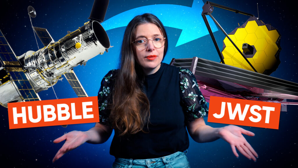 Le télescope JAMES WEBB va-t-il remplacer HUBBLE ? Le télescope JAMES WEBB va-t-il remplacer HUBBLE ?