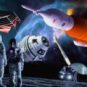 Les missions spatiales de 2022 // Source : Montage Louise Audry/Numerama Les missions spatiales de 2022 // Source : Montage Louise Audry/Numerama