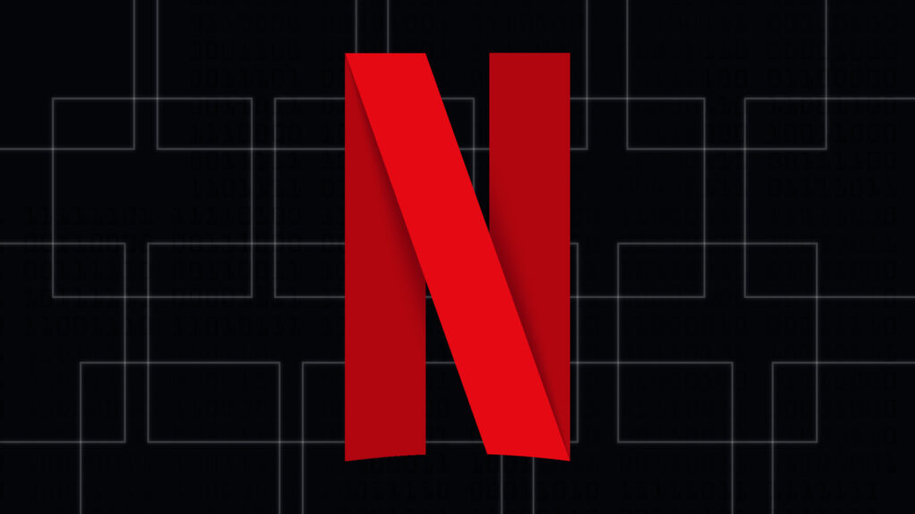 Le logo de Netflix. // Source : Wikimedia/CC/Netflix ; Nino Barbey pour Numerama (montage) Le logo de Netflix. // Source : Wikimedia/CC/Netflix ; Nino Barbey pour Numerama (montage)