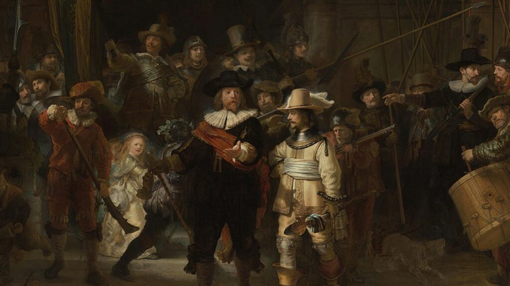 La Ronde de Nuit // Source : Rembrandt (1642)