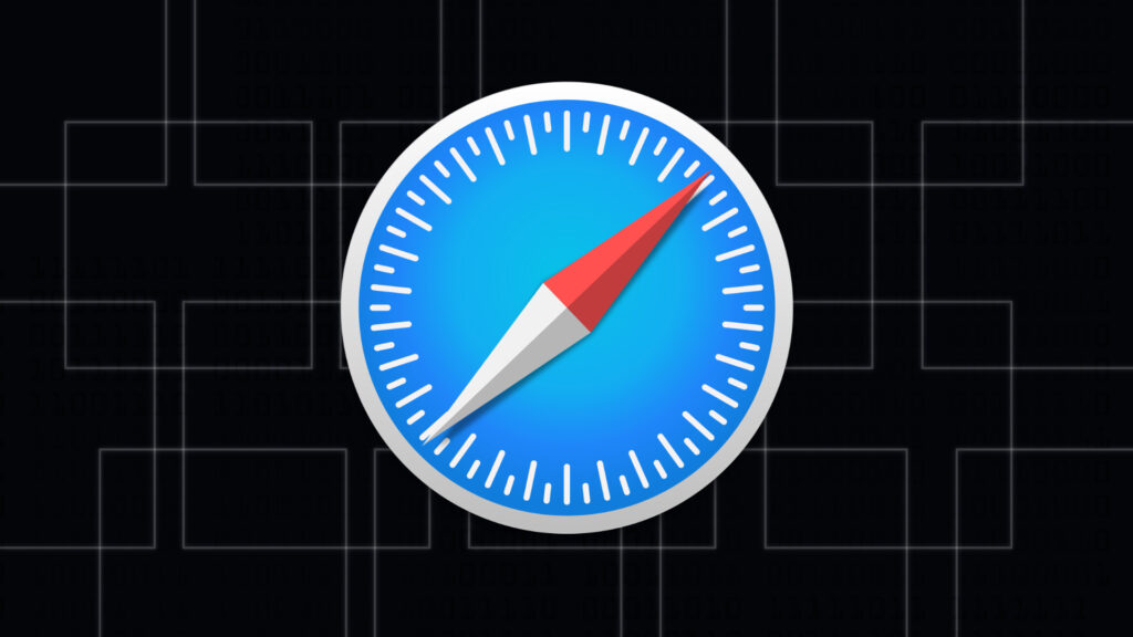Logo de Safari. // Source : Wikimedia/CC/Apple Inc., Nino Barbey pour Numerama, montage Logo de Safari. // Source : Wikimedia/CC/Apple Inc., Nino Barbey pour Numerama, montage