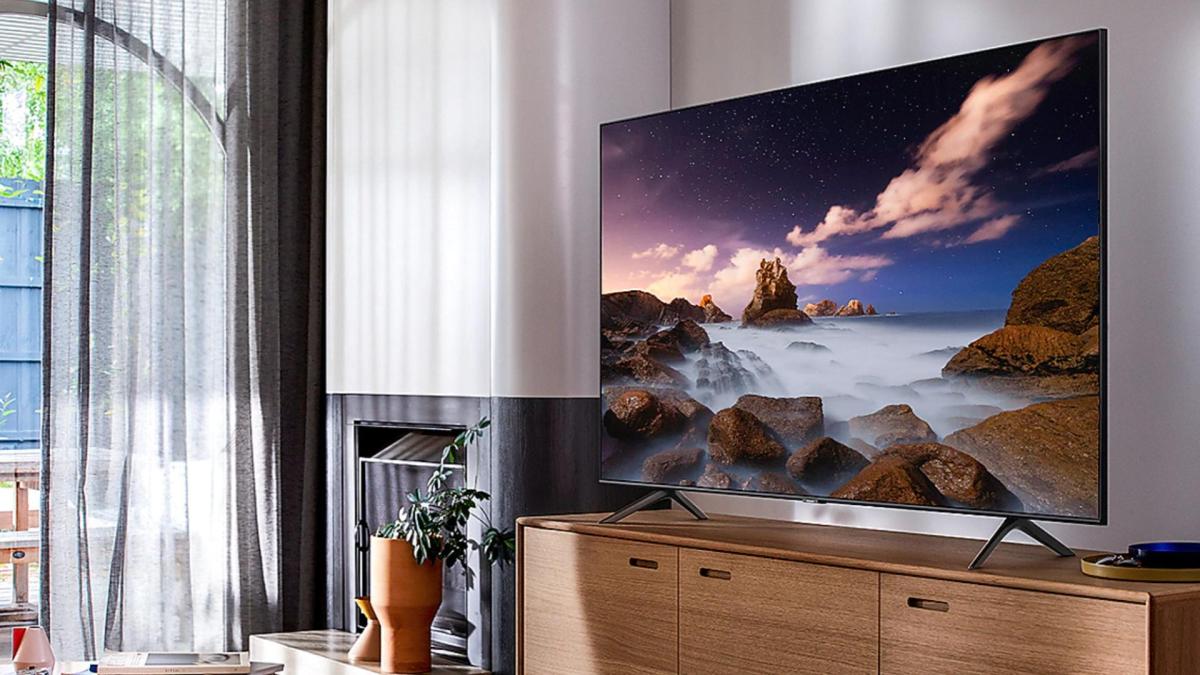 TV QLED Samsung QE65Q60T // Source : Samsung TV QLED Samsung QE65Q60T // Source : Samsung