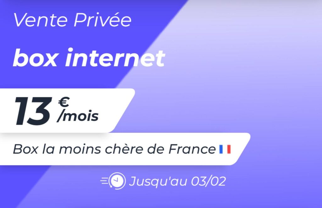 SFR vente privée Numérama SFR vente privée Numérama