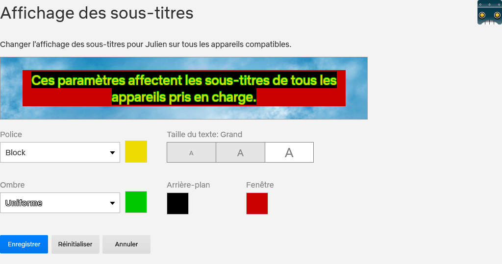 Sous-titres Netflix 2