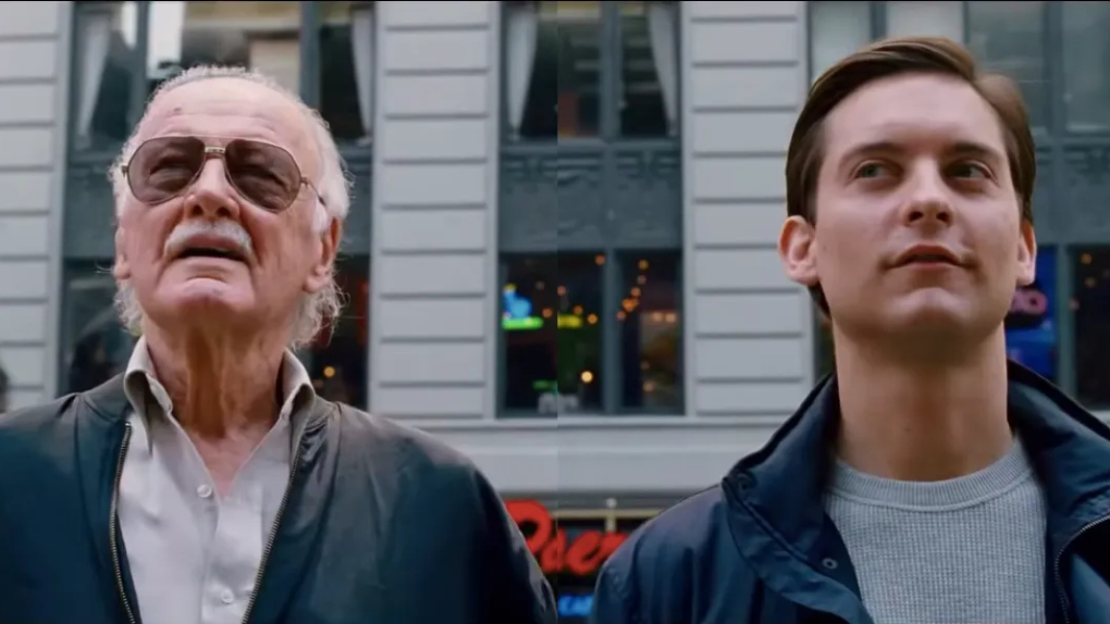 Souvenez-vous du premier caméo de Stan Lee dans Spider-Man 1, en 2002... // Source : Marvel/Sony Souvenez-vous du premier caméo de Stan Lee dans Spider-Man 1, en 2002... // Source : Marvel/Sony