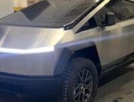 Prototype Tesla Cybertruck en fuite // Source : Cybertruck Owners Club
