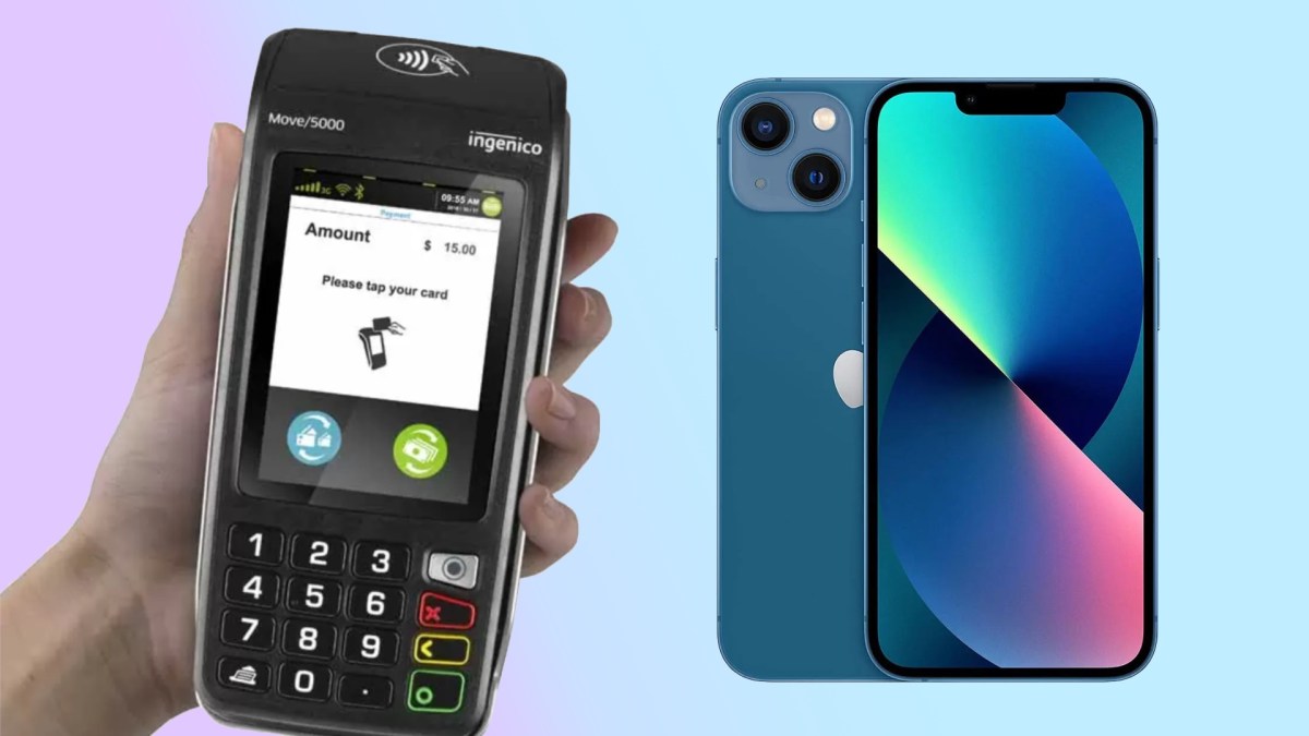 L'iPhone pourrait bientôt remplacer un TPE sans accessoire. // Source : Ingenico / Apple (Numerama) L'iPhone pourrait bientôt remplacer un TPE sans accessoire. // Source : Ingenico / Apple (Numerama)