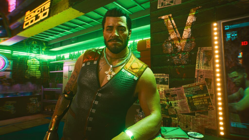 Cyberpunk 2077 sur Xbox Series X // Source : Capture Xbox Cyberpunk 2077 sur Xbox Series X // Source : Capture Xbox