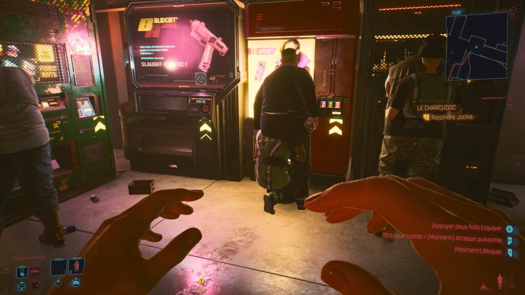 Cyberpunk 2077 sur Xbox Series X // Source : Capture Xbox Cyberpunk 2077 sur Xbox Series X // Source : Capture Xbox