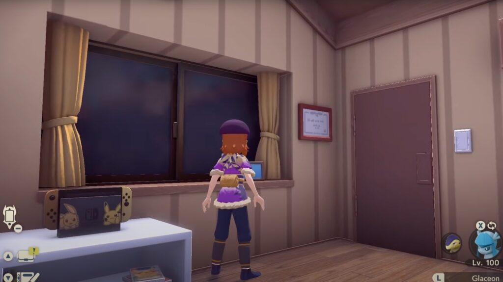 Pièce secrète dans Légendes : Pokémon Arceus // Source : YouTube Faz Faz
