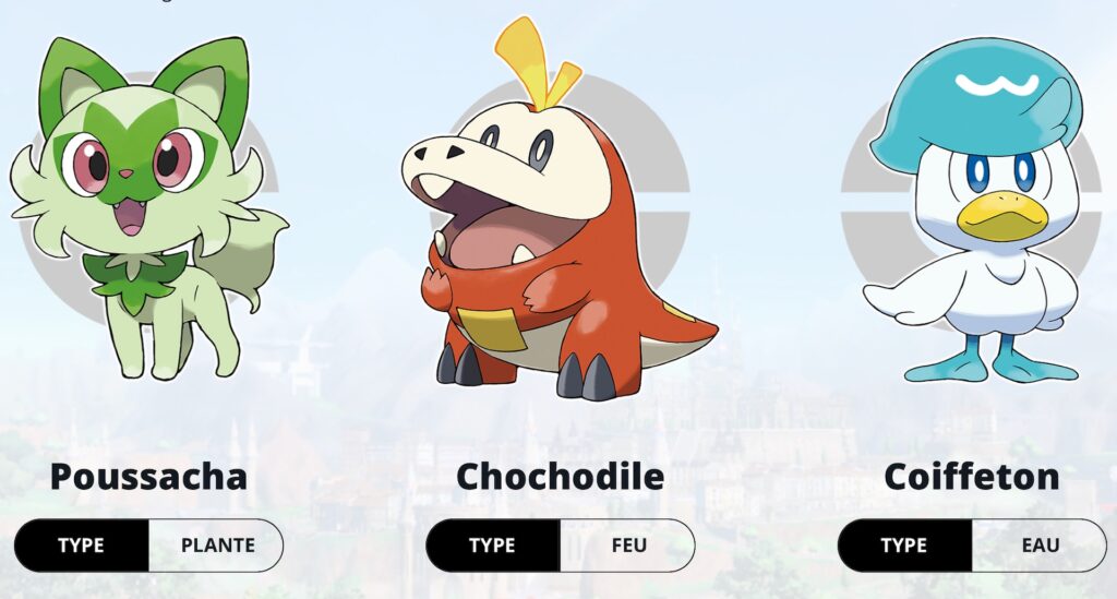 Pokémon Écarlate et Pokémon Violet // Source : Pokémon Company Pokémon Écarlate et Pokémon Violet // Source : Pokémon Company