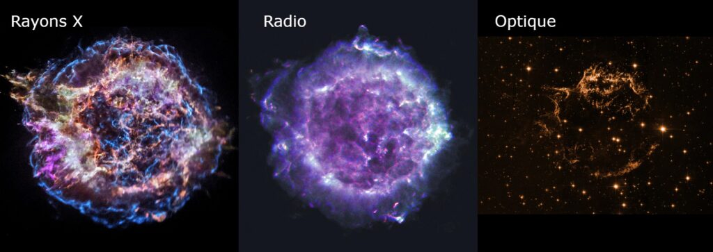 Cassiopée A // Source : Chandra Cassiopée A // Source : Chandra