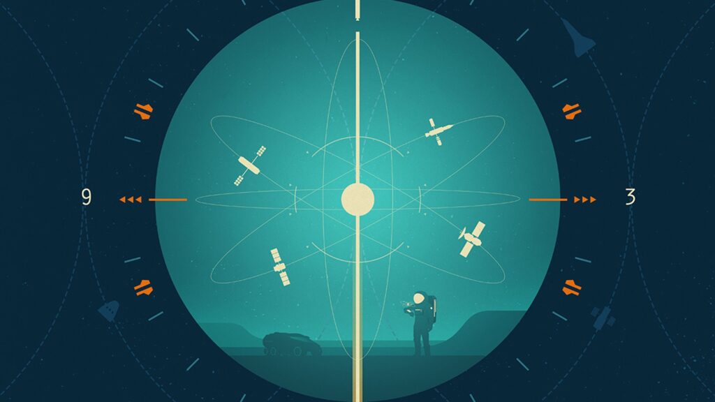 Illustration de la Deep Space Atomic Clock. // Source : Nasa Illustration de la Deep Space Atomic Clock. // Source : Nasa