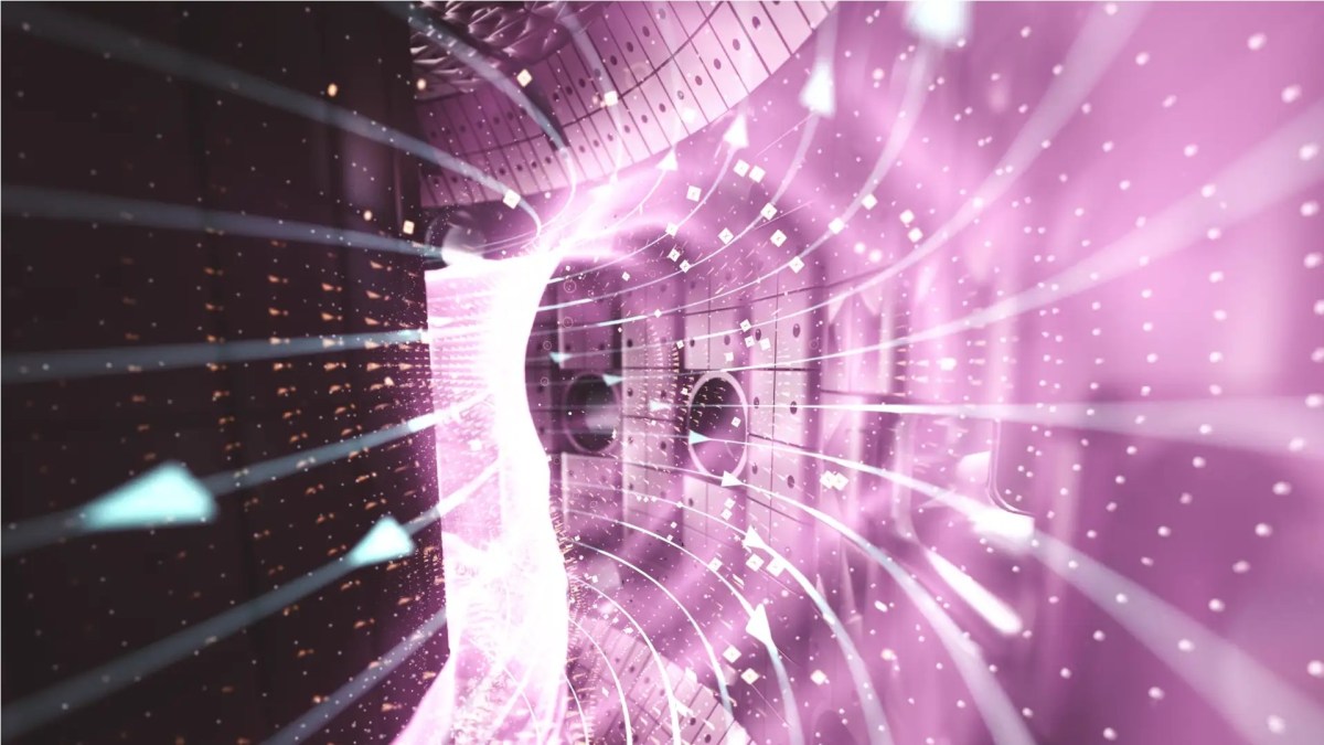 Réacteur à fusion nucléaire (Swiss Plasma Center). // Source : DeepMind/SPC Réacteur à fusion nucléaire (Swiss Plasma Center). // Source : DeepMind/SPC