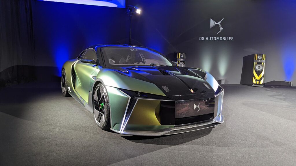 Concept DS E-TENSE PERFORMANCE // Source : Raphaelle Baut pour Numerama Concept DS E-TENSE PERFORMANCE // Source : Raphaelle Baut pour Numerama