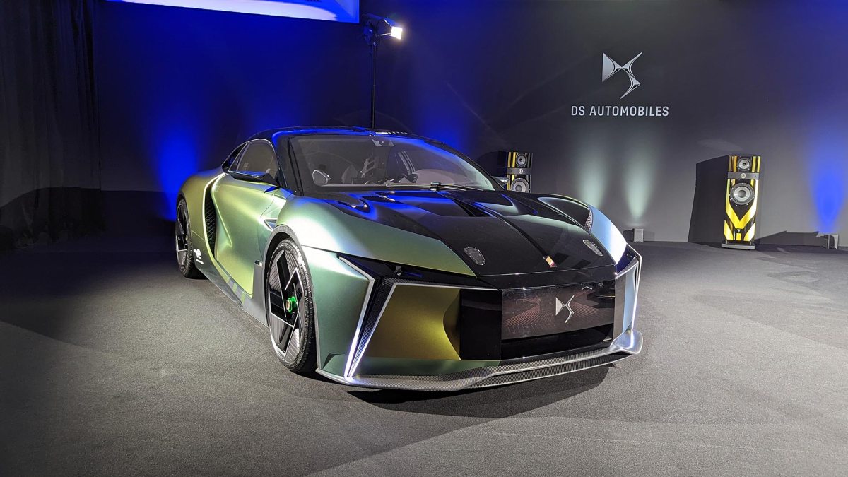 Concept DS E-TENSE PERFORMANCE // Source : Raphaelle Baut pour Numerama Concept DS E-TENSE PERFORMANCE // Source : Raphaelle Baut pour Numerama