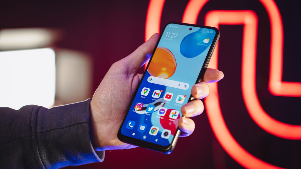 Le Redmi Note 11. // Source : Louise Audry pour Numerama