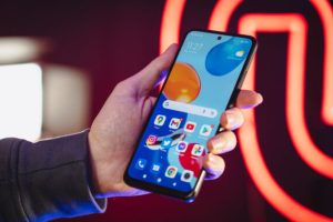 Le Redmi Note 11. // Source : Louise Audry pour Numerama