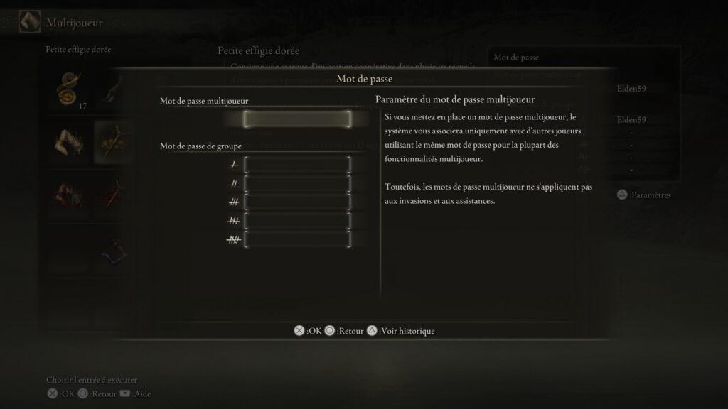 La coopération dans Elden Ring // Source : Capture PS5 La coopération dans Elden Ring // Source : Capture PS5