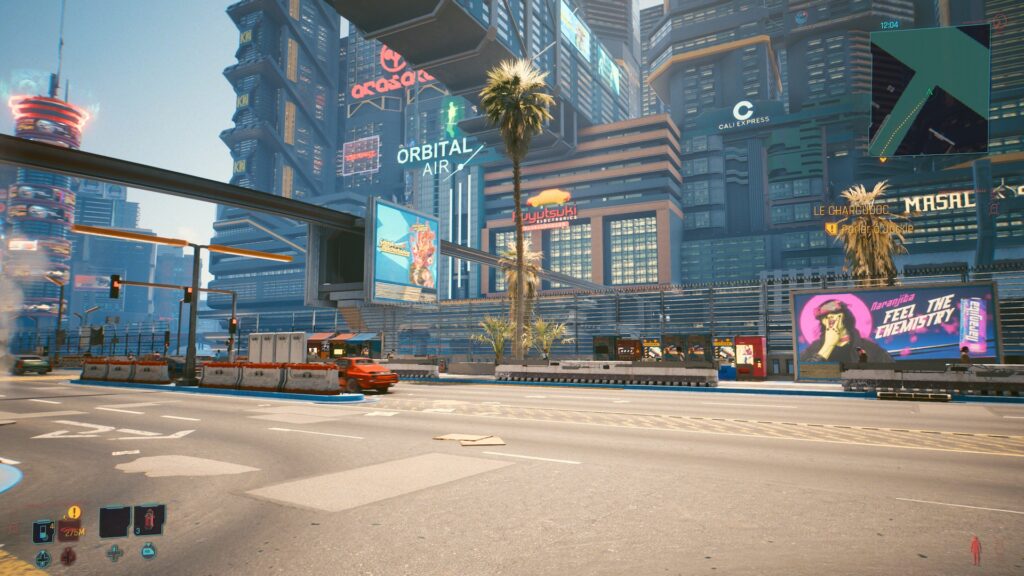 Cyberpunk 2077 sur Xbox Series X // Source : Capture Xbox Cyberpunk 2077 sur Xbox Series X // Source : Capture Xbox