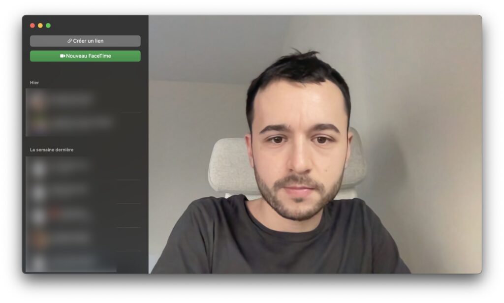 Qualité webcam MacBook pro. Qualité webcam MacBook pro.