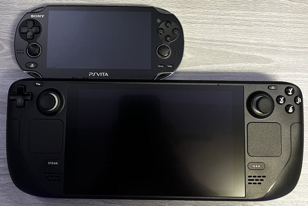 PSVita versus Steam Deck // Source : Twitter Gary Golomb PSVita versus Steam Deck // Source : Twitter Gary Golomb