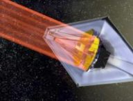 James Webb dans l'espace, vue d'artiste. // Source : NASA's Goddard Space Flight Center James Webb dans l'espace, vue d'artiste. // Source : NASA's Goddard Space Flight Center