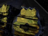 Vue d'artiste du JWST. // Source : NASA, SkyWorks Digital, Northrop Grumman, STScI Vue d'artiste du JWST. // Source : NASA, SkyWorks Digital, Northrop Grumman, STScI