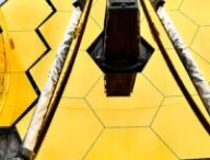 Miroir segmenté du JWST. // Source : Credit NASA/Chris Gunn (photo recadrée) Miroir segmenté du JWST. // Source : Credit NASA/Chris Gunn (photo recadrée)