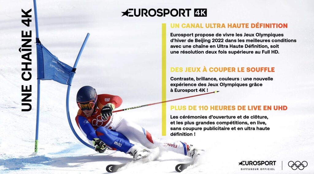 Eurosport 4K JO 2022 Eurosport 4K JO 2022