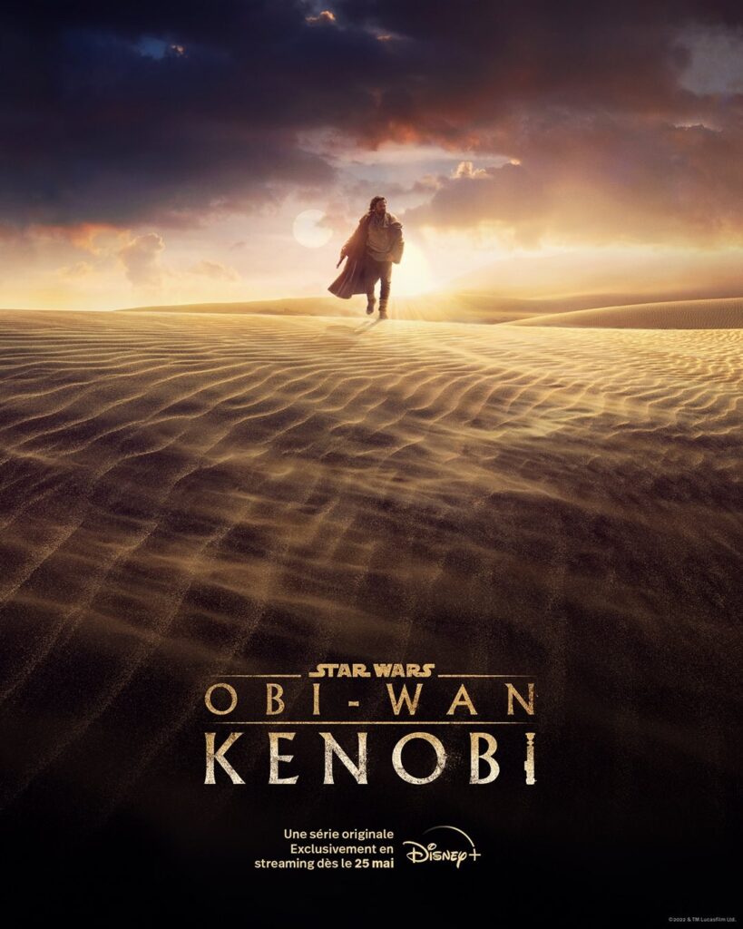 Affiche de Star Wars Kenobi // Source : Disney+ Affiche de Star Wars Kenobi // Source : Disney+