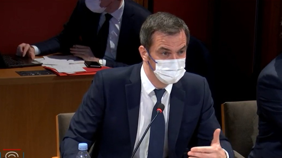 Olivier Véran auditionné au Sénat le 22 février 2022 // Source : Public Sénat Olivier Véran auditionné au Sénat le 22 février 2022 // Source : Public Sénat