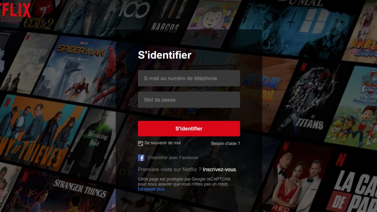 L'accueil du site de phishing est très réaliste // Source : Capture écran Cyberguerre L'accueil du site de phishing est très réaliste // Source : Capture écran Cyberguerre