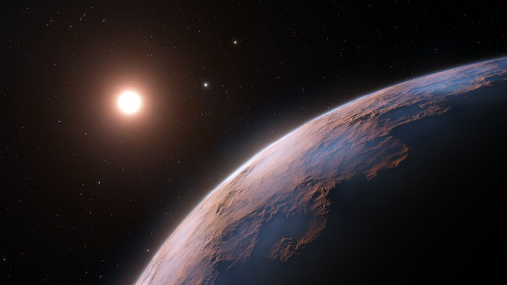 Proxima Centauri, vue d'artiste. // Source : ESO/L. Calçada Proxima Centauri, vue d'artiste. // Source : ESO/L. Calçada