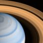 Saturne, à partir d'images prises dans l'infrarouge par Cassini en 2014. // Source : NASA/JPL-Caltech/SSI/CICLOPS/Kevin M. Gill (photo recadrée) Saturne, à partir d'images prises dans l'infrarouge par Cassini en 2014. // Source : NASA/JPL-Caltech/SSI/CICLOPS/Kevin M. Gill (photo recadrée)