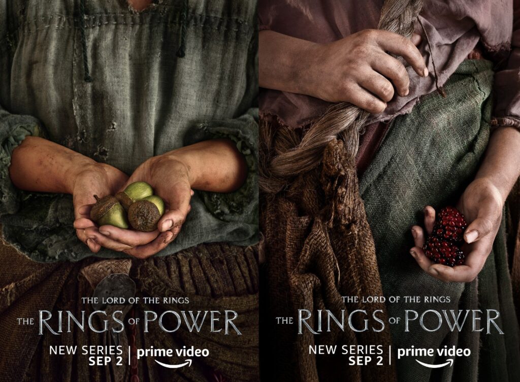 Posters Rings of Powers // Source : Prime Video Posters Rings of Powers // Source : Prime Video