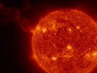 Solar Orbiter a pu voir cette protubérance solaire. // Source : Solar Orbiter/EUI Team/ESA & NASA (image recadrée) Solar Orbiter a pu voir cette protubérance solaire. // Source : Solar Orbiter/EUI Team/ESA & NASA (image recadrée)