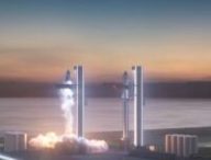 Une projection de Starship // Source : YT/SpaceX