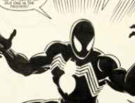 La planche originale extraite de Marvel Super Heroes Secret Wars (p.25 du n°8, décembre 1984). // Source : Bleeding cool/Heritage Auctions La planche originale extraite de Marvel Super Heroes Secret Wars (p.25 du n°8, décembre 1984). // Source : Bleeding cool/Heritage Auctions