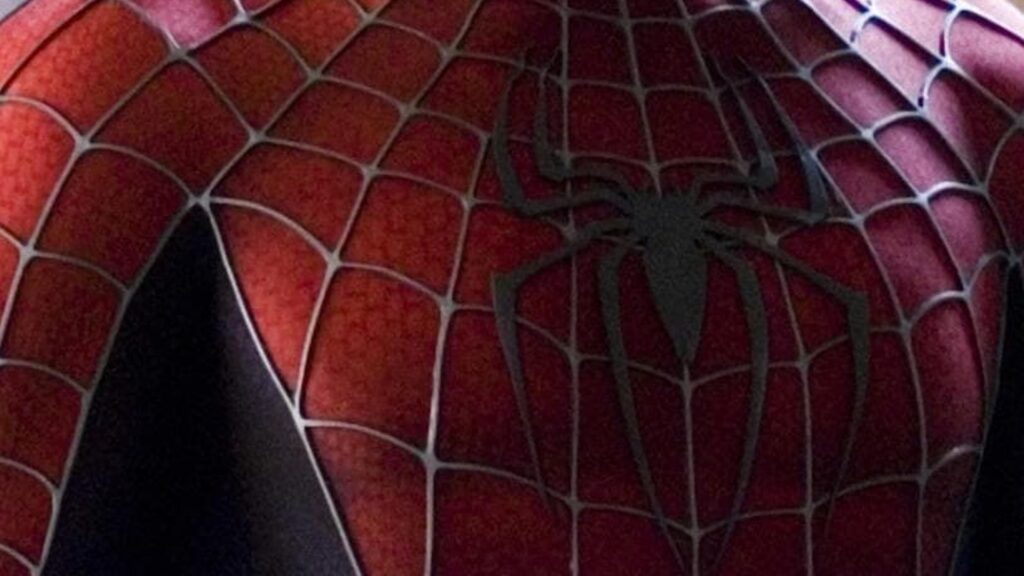 Costume de Spider-Man dans le film de Sam Raimi. // Source : Marvel Costume de Spider-Man dans le film de Sam Raimi. // Source : Marvel