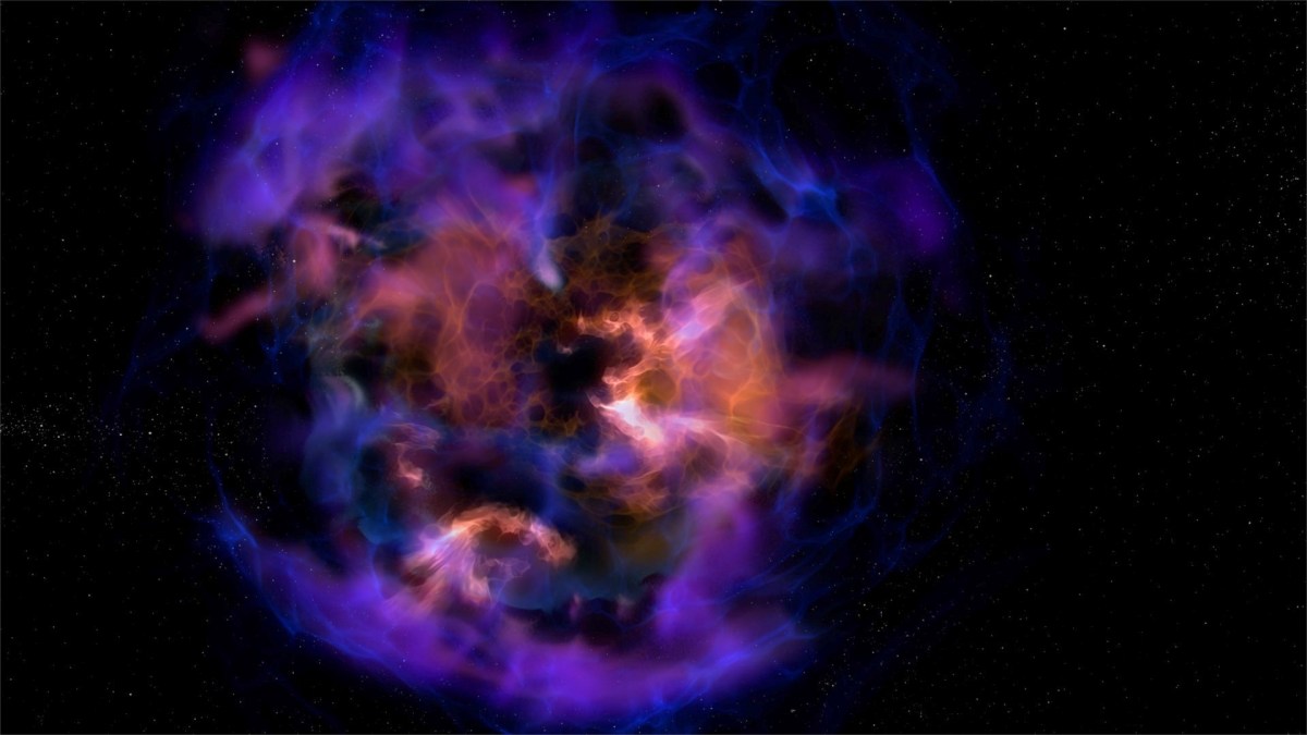 Les restes d'une supernova, illustration. // Source : NASA's Goddard Space Flight Center Conceptual Image Lab Les restes d'une supernova, illustration. // Source : NASA's Goddard Space Flight Center Conceptual Image Lab
