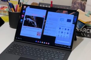 Le mode DeX permet d'imiter les fenêtres de Windows dans Android. // Source : NL - Numerama Le mode DeX permet d'imiter les fenêtres de Windows dans Android. // Source : NL - Numerama