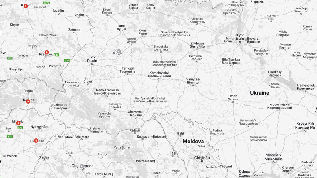 Superchargeurs gratuits pour soutenir l'Ukraine // Source : Tesla