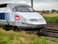 Un TGV. // Source : Mickaël Un TGV. // Source : Mickaël