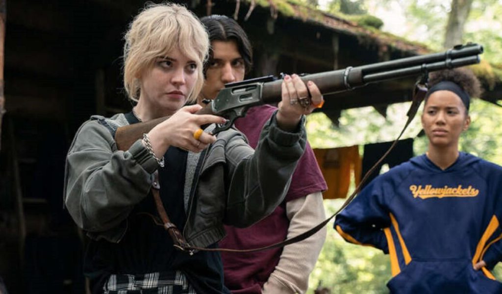 La production de la saison 3 de Yellowjackets est actuellement à l'arrêt // Source : Showtime La production de la saison 3 de Yellowjackets est actuellement à l'arrêt // Source : Showtime