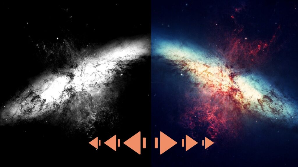 Montage Numerama de haute qualité pour illustrer la théorie de l'anti-univers Montage Numerama de haute qualité pour illustrer la théorie de l'anti-univers