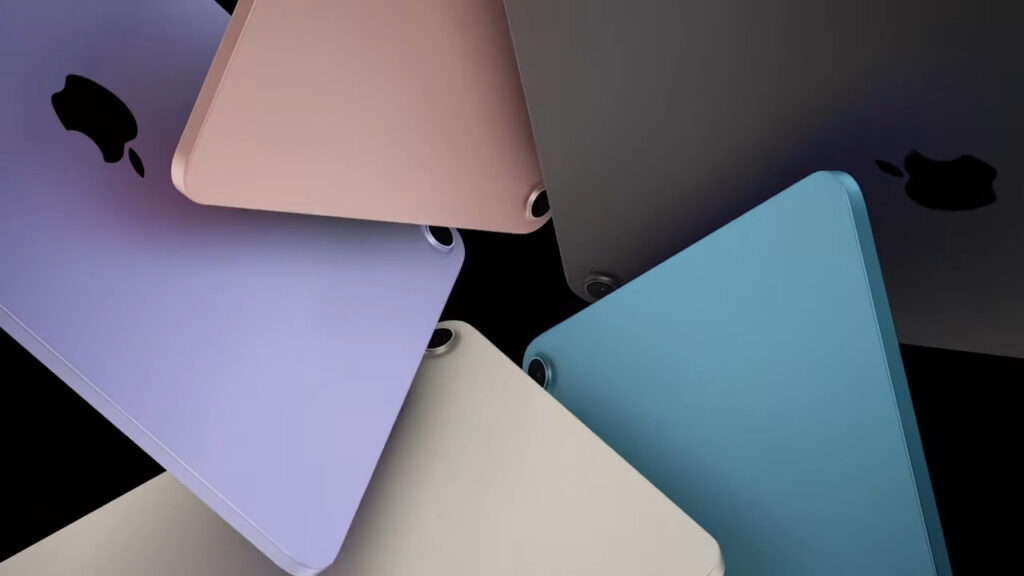 L'iPad Air de 2022 // Source : Apple L'iPad Air de 2022 // Source : Apple